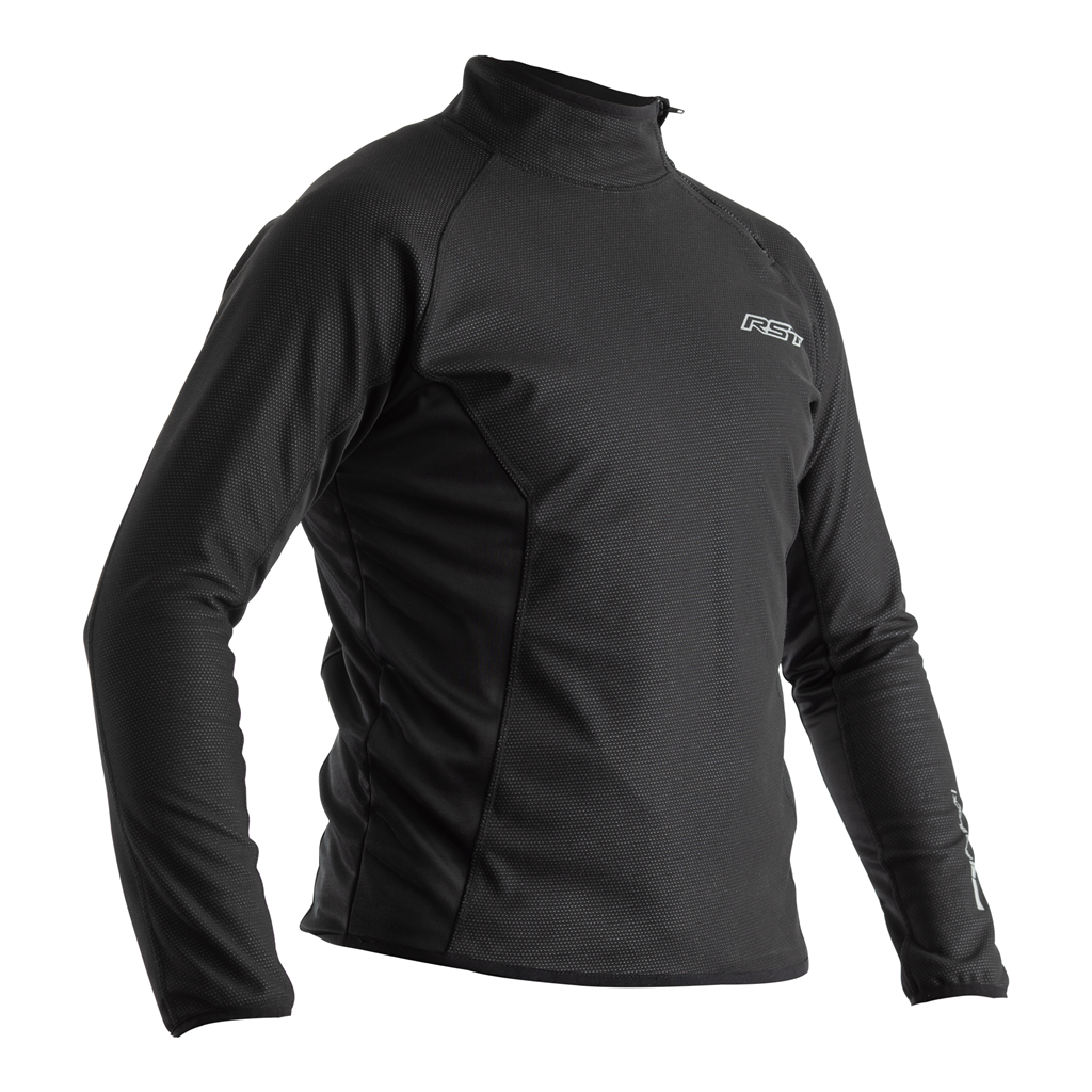 Thermal Wind Block Mens Long Sleeve Jacket - Black