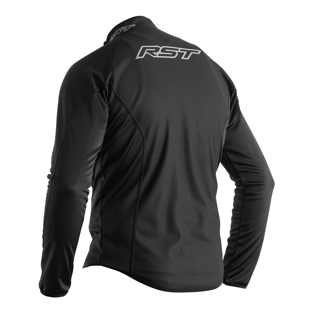 Thermal Wind Block Mens Long Sleeve Jacket - Black