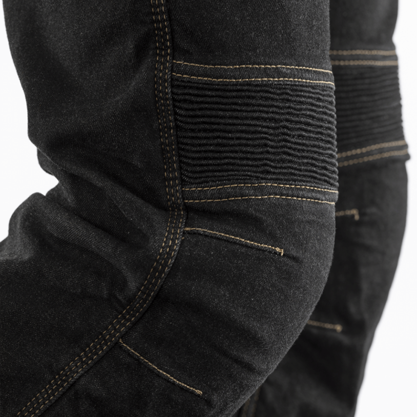 Tech Pro CE Mens Textile Jean - Solid Black