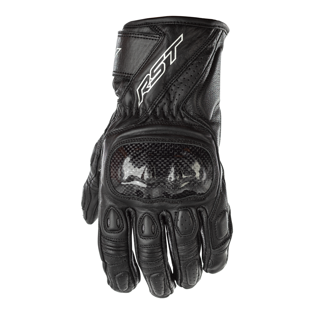 RST Stunt 3 CE Mens Glove - Black / Black