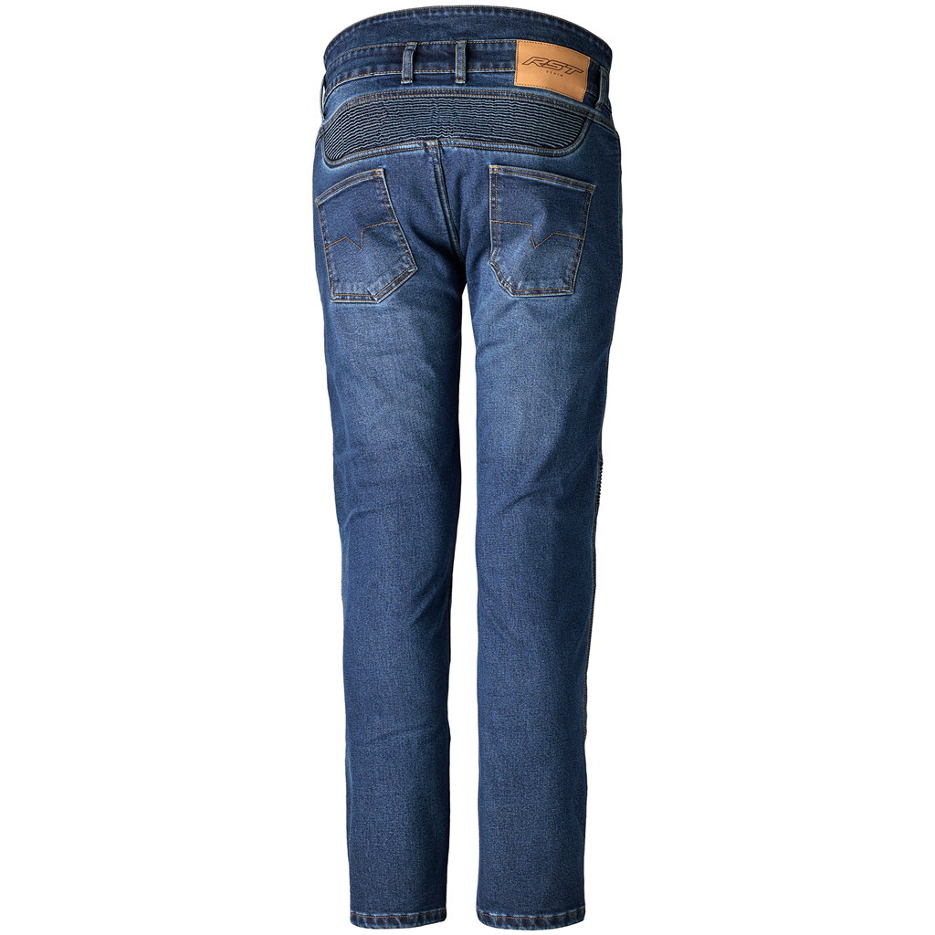 Tech Pro CE Mens Textile Jean (Short Leg) - Mid Blue Denim