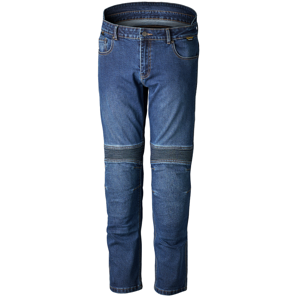 Tech Pro CE Mens Textile Jean (Short Leg) - Mid Blue Denim