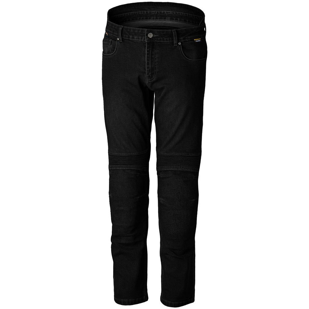 Tech Pro CE Mens Textile Jean (Short Leg) - Solid Black