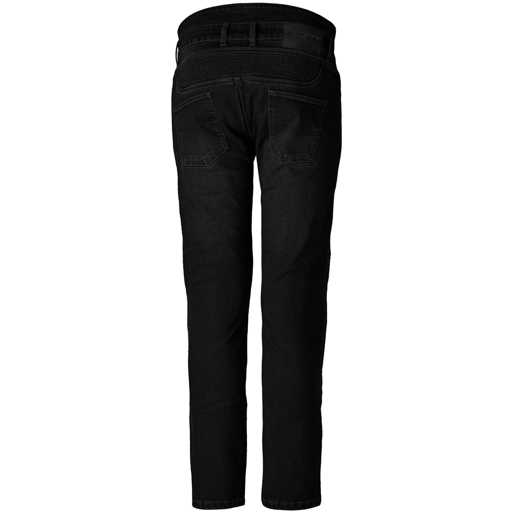 Tech Pro CE Mens Textile Jean (Short Leg) - Solid Black