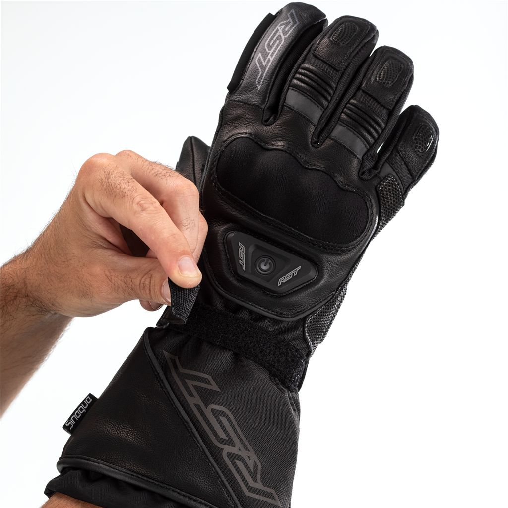 RST Pro Series Paragon 6 Heated CE Mens WP Glove - Black