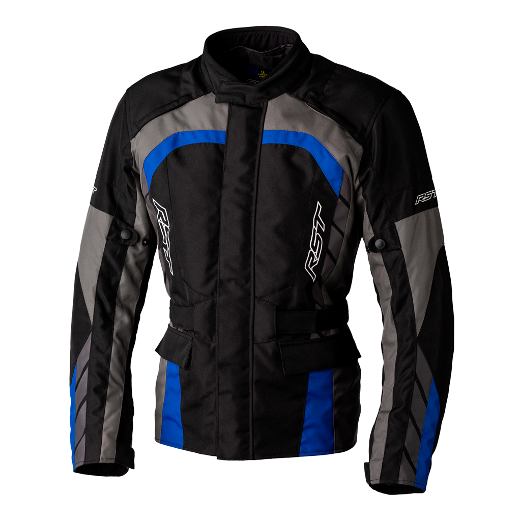 Alpha 5 CE Mens Textile Jacket - Black / Blue