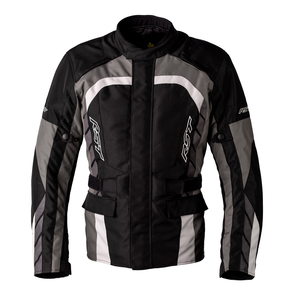 Alpha 5 CE Mens Textile Jacket - Black / Grey