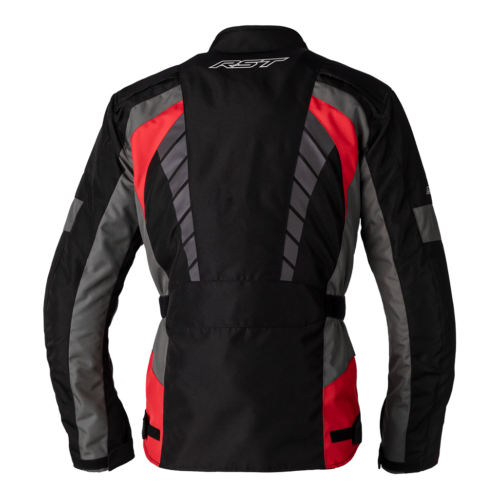 Alpha 5 CE Mens Textile Jacket - Black / Red