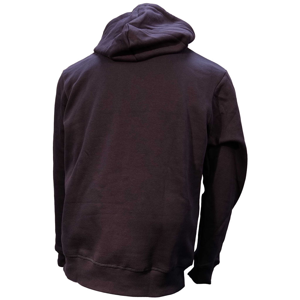 Gravel Mens Hoodie - Navy / Lime Green