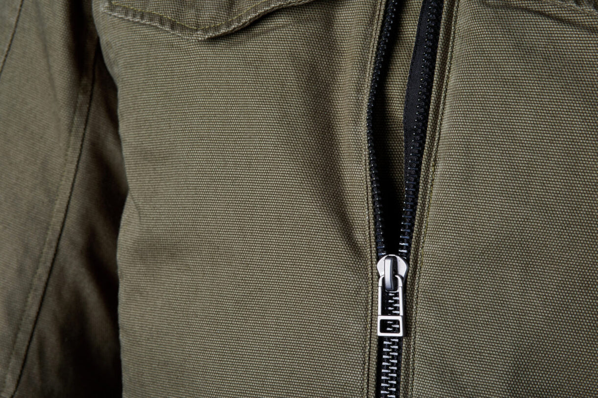 IOM TT Crosby 2 CE Mens Textile Jacket - Olive