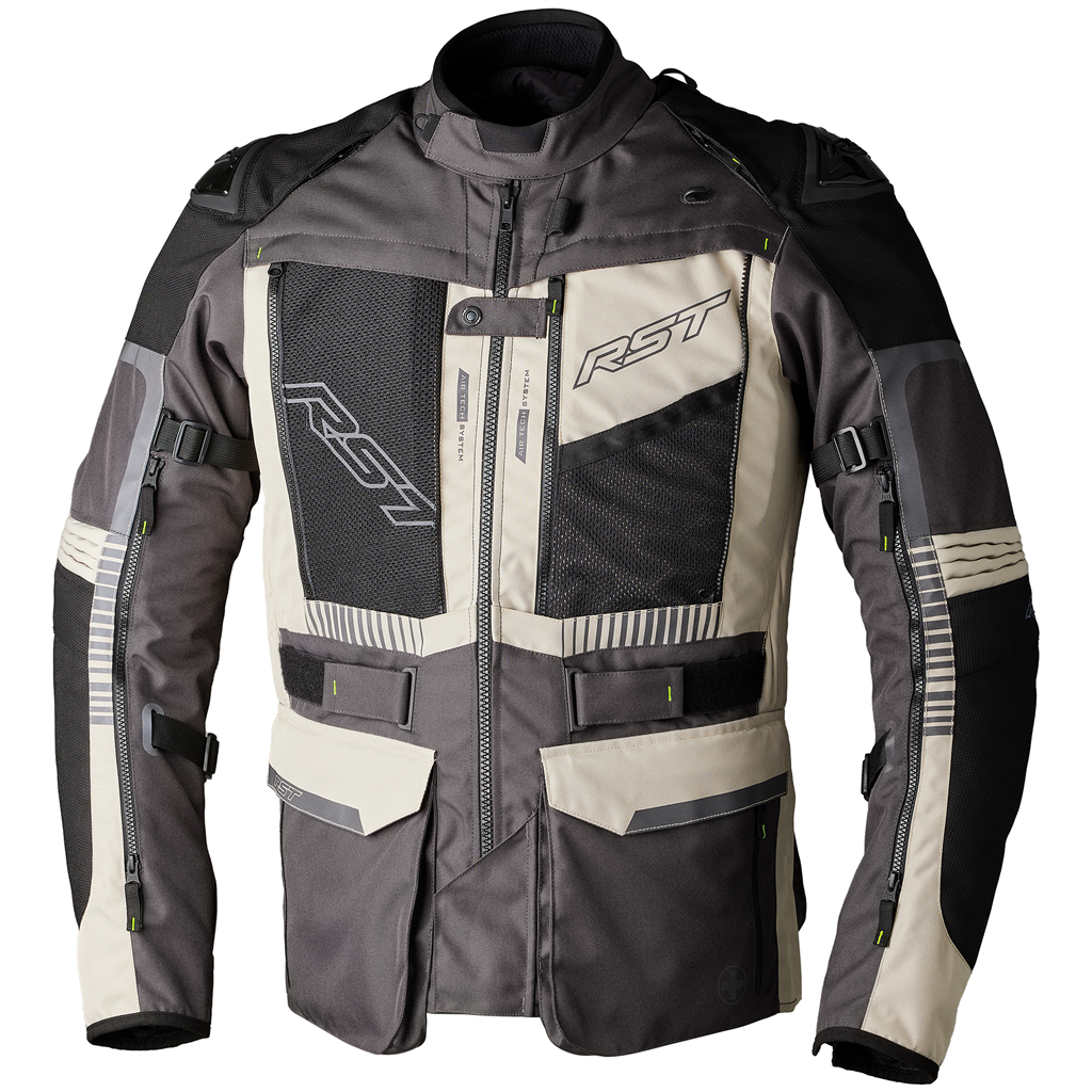 Pro Series Ranger CE Mens Textile Jacket - Sand / Graphite