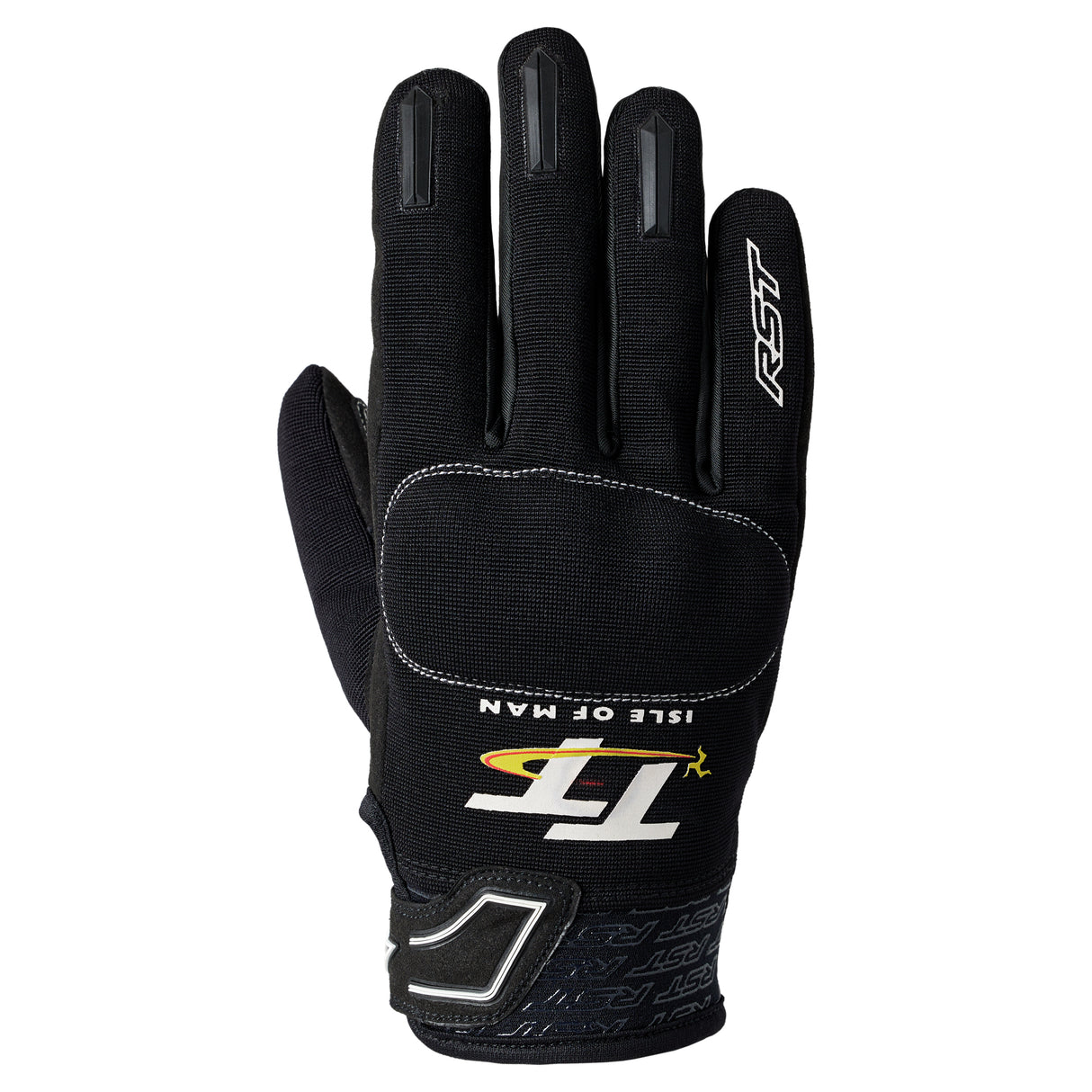 RST IOM TT Team Evo CE Mens Glove - Black / White