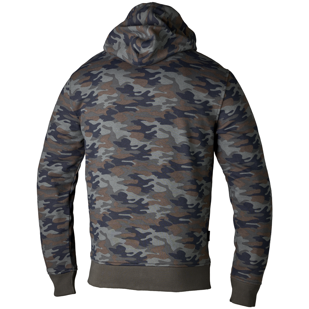 Zip Through Urban CE Mens Textile Hoodie - Camo
