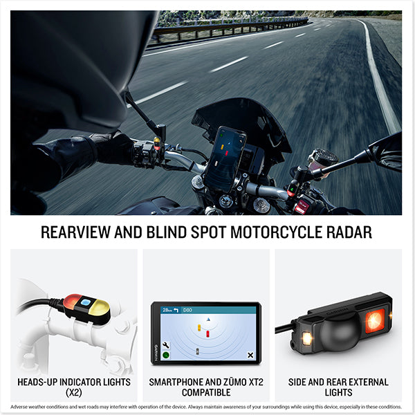 Garmin Zumo R1 Motorcycle Radar