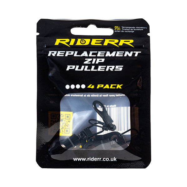 Riderr Replacement Zip Pullers (4 Pack)