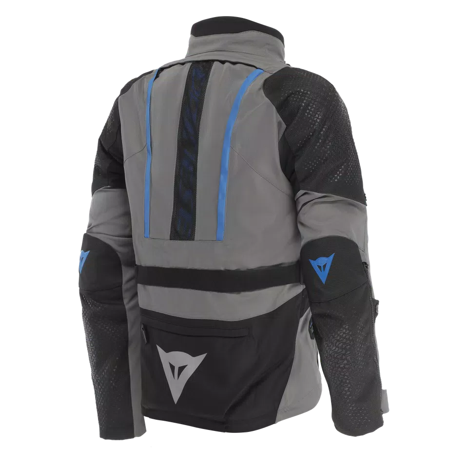 Dainese Gullfoss D-Dry Jacket - Gargoyle / Black / Blue