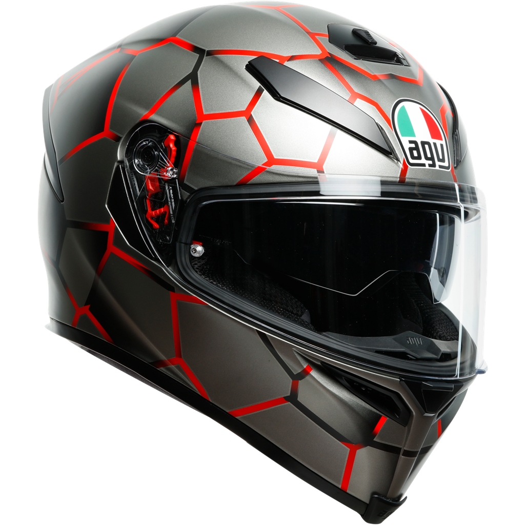 AGV K5-S - Vulcanium, Red