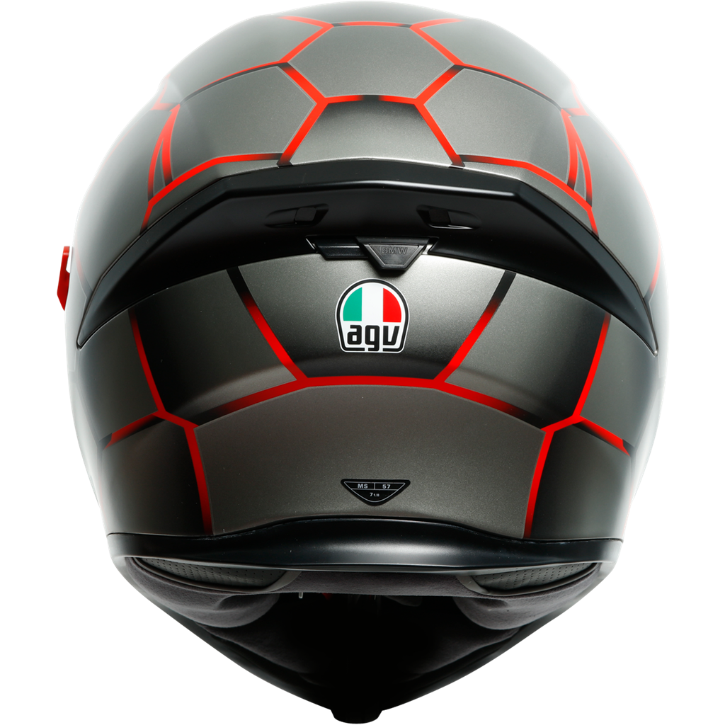 AGV K5-S - Vulcanium, Red