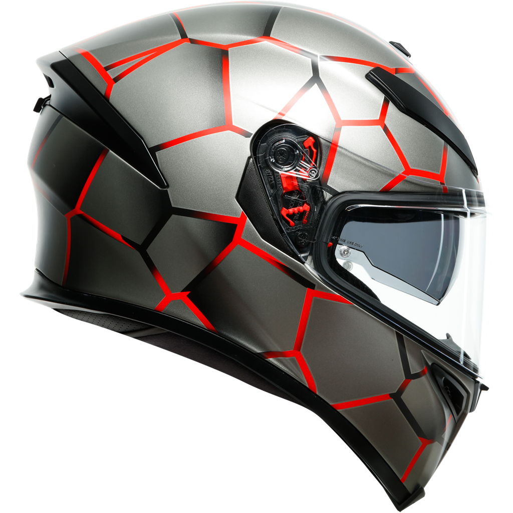 AGV K5-S - Vulcanium, Red