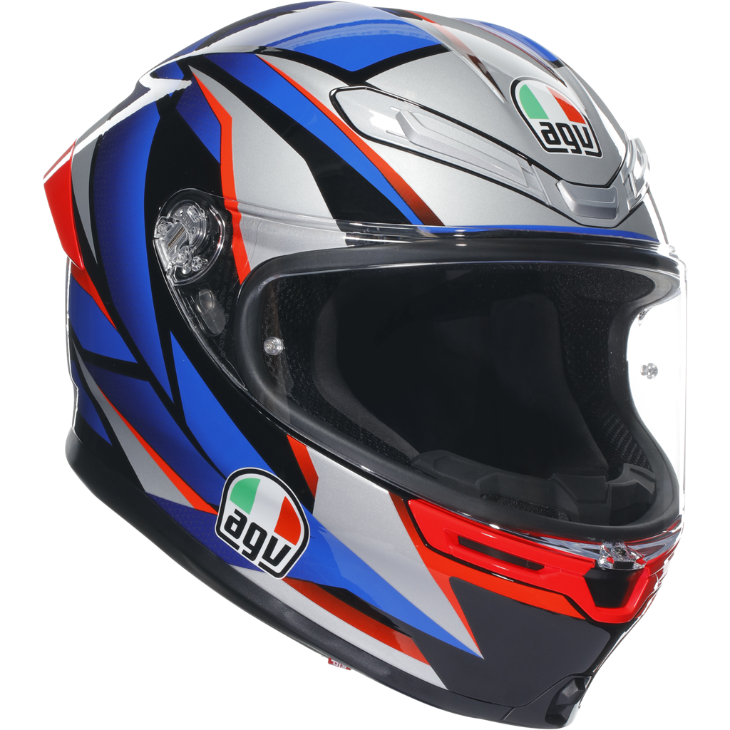 AGV K6-S Slashcut - Black / Blue / Red