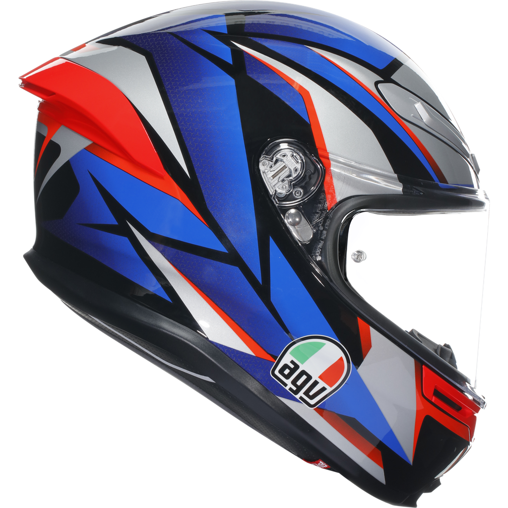 AGV K6-S Slashcut - Black / Blue / Red