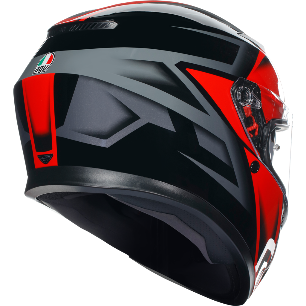 AGV K3 Compound - Black / Red