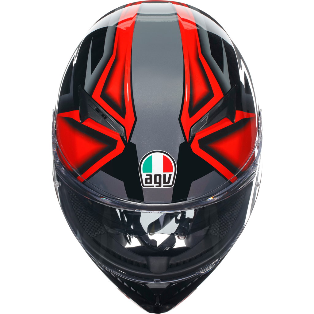 AGV K3 Compound - Black / Red