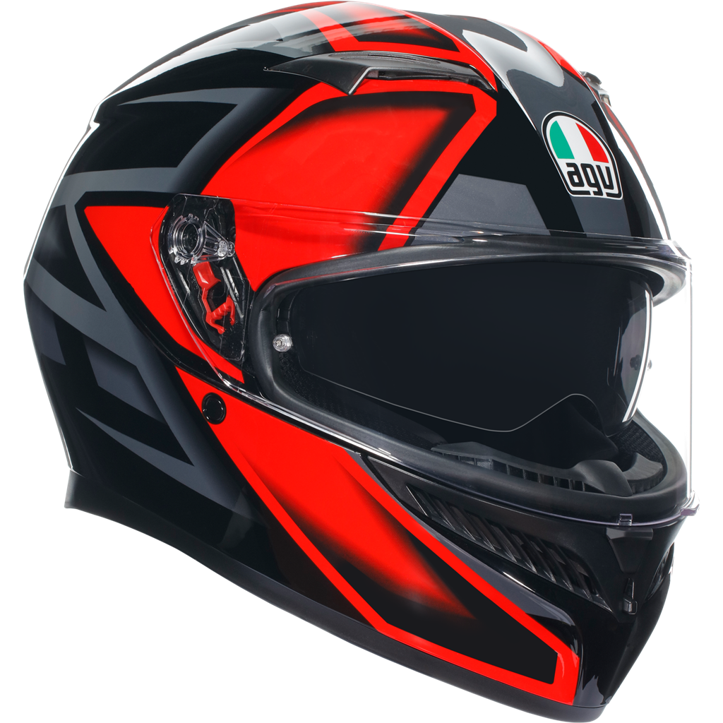 AGV K3 Compound - Black / Red