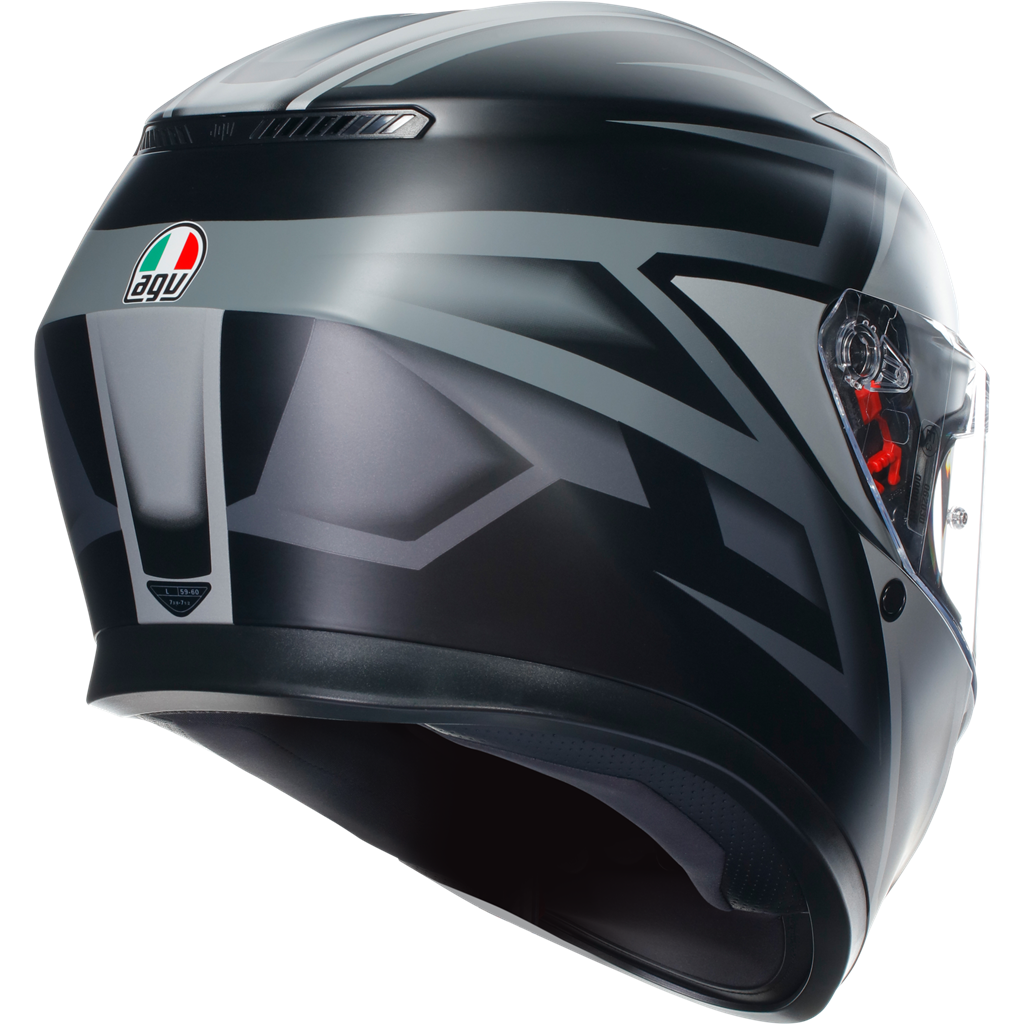 AGV K3 Compound - Matt Black / Grey