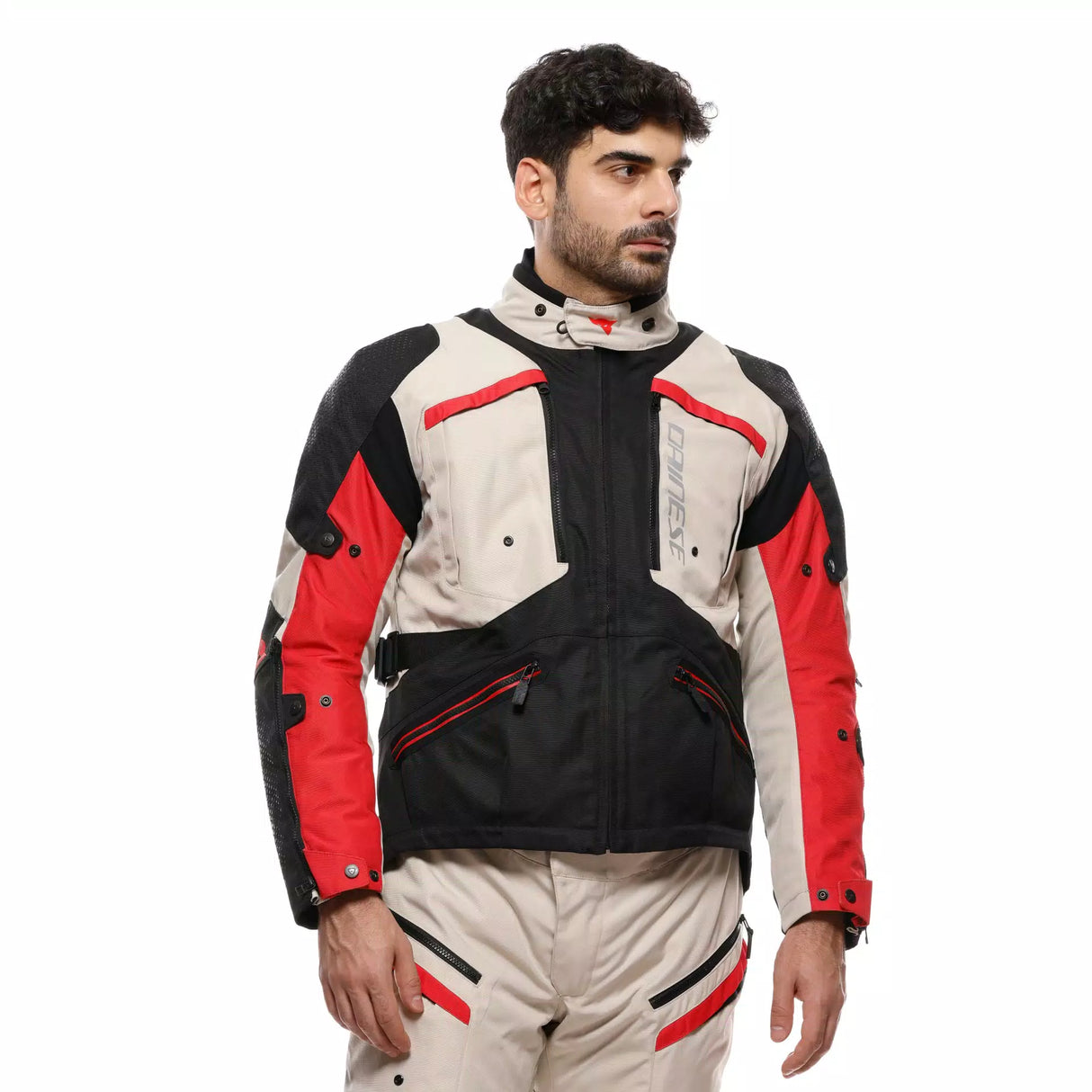 Dainese Gullfoss D-Dry Jacket - Tidal Foam / Black / Red