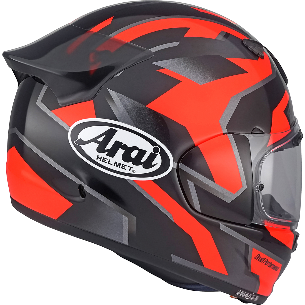 Arai Quantic - Robotic, Red