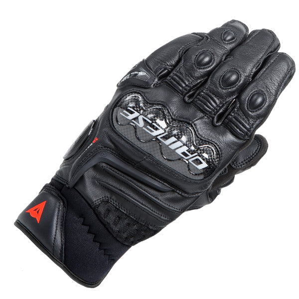 Dainese Carbon 4 Short Leather Glove - Black