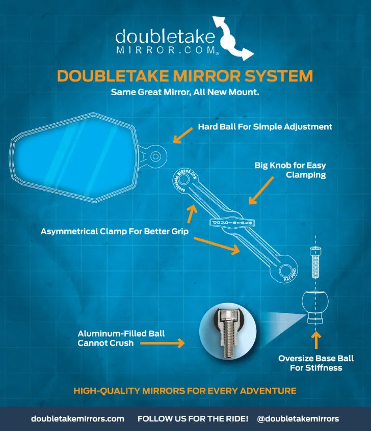 Doubletake Adventure Mirror