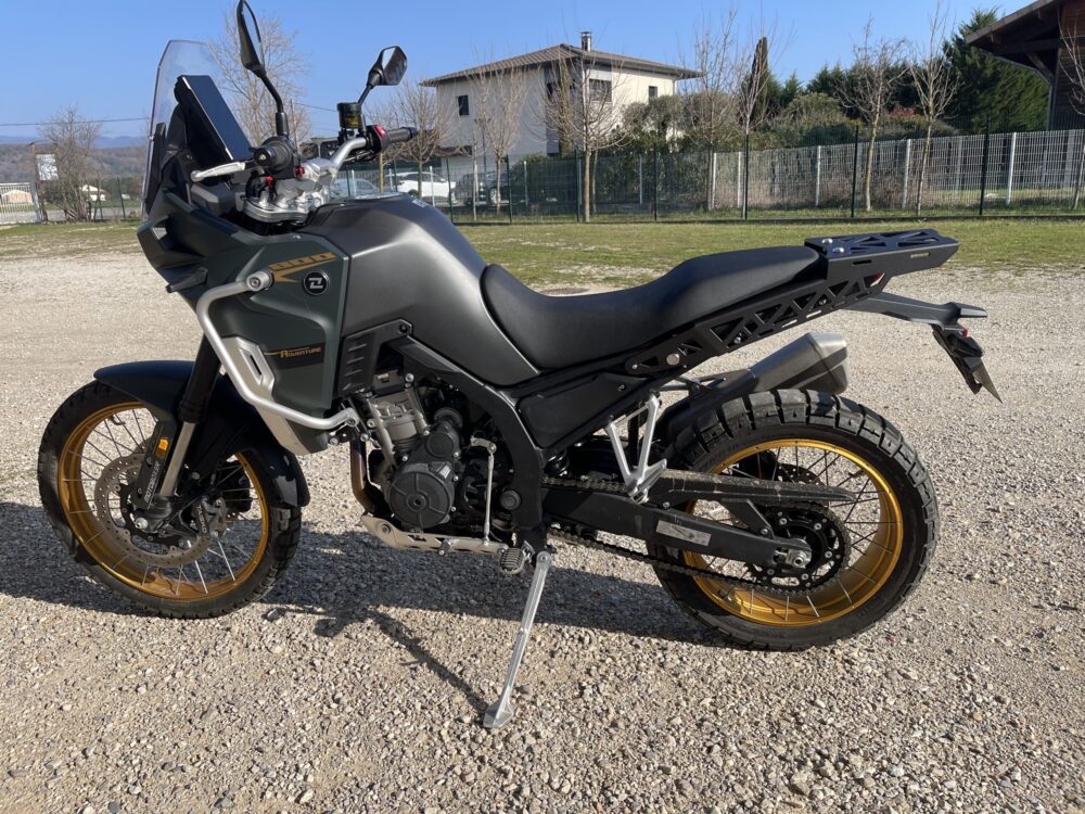 Kove 800X Pro/Rally - Rear & Side Rack - Raw Aluminium