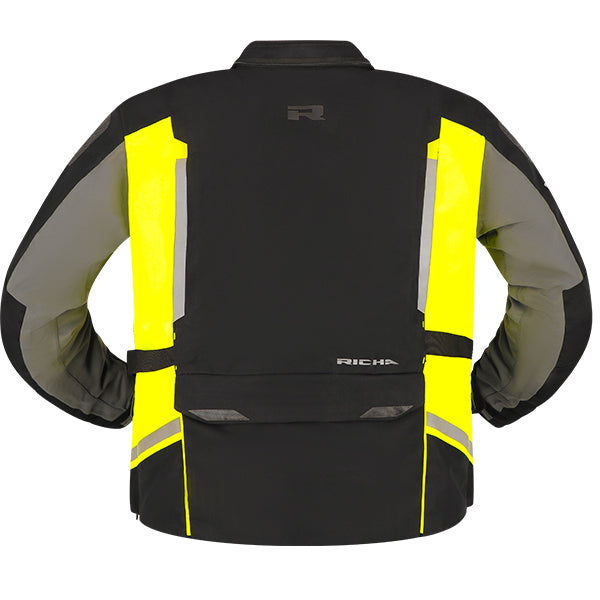 Richa Infinity 3 Pro Jacket - Black / Flo Yellow