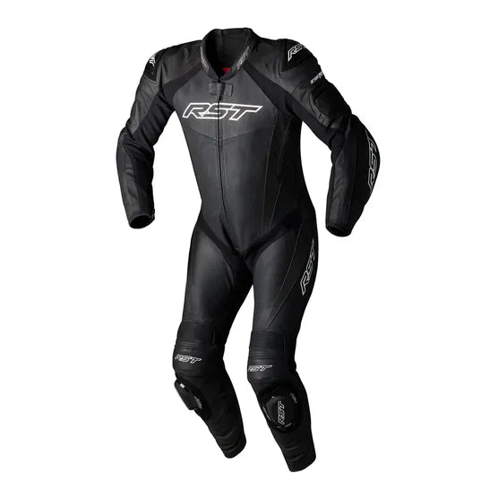 Tractech Evo 5 CE Mens Leather Suit - Black / Black / Black