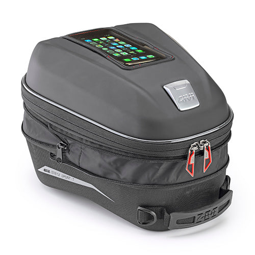 Givi ST612B Tanklock Tank Bag - Expandable to 15L