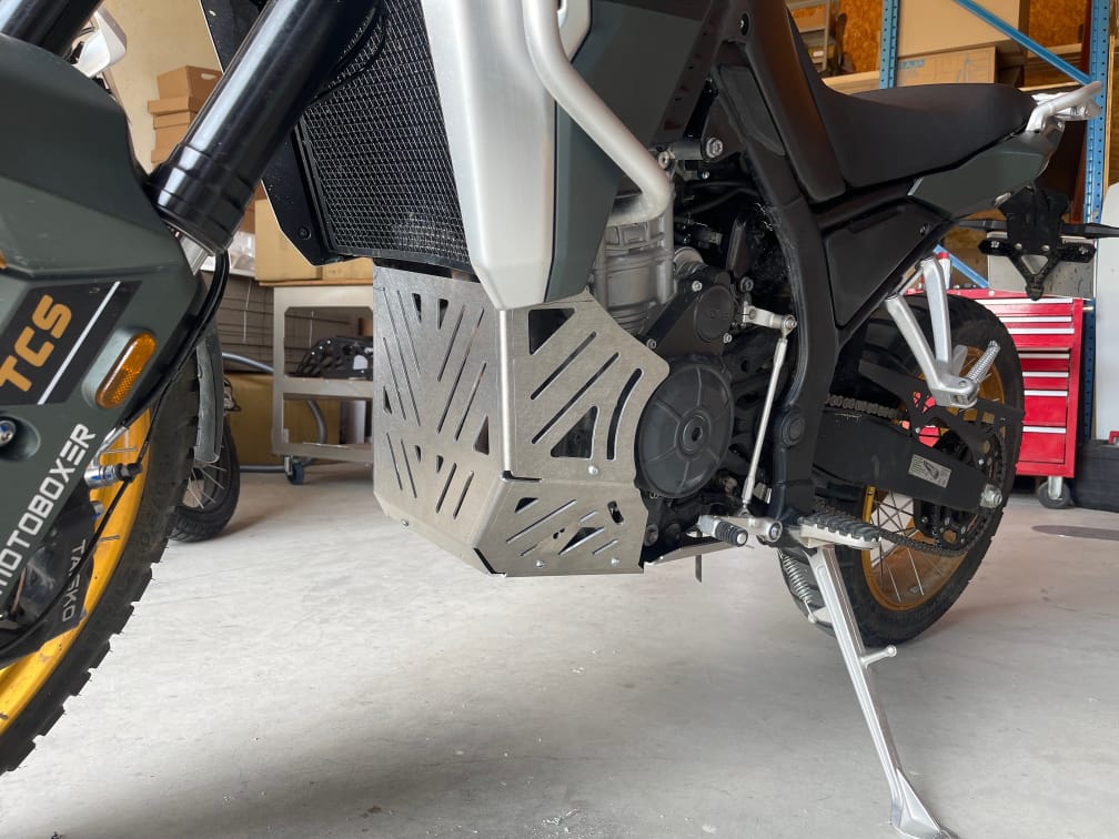Kove 800X Pro/Rally - Aluminum Skid Plate