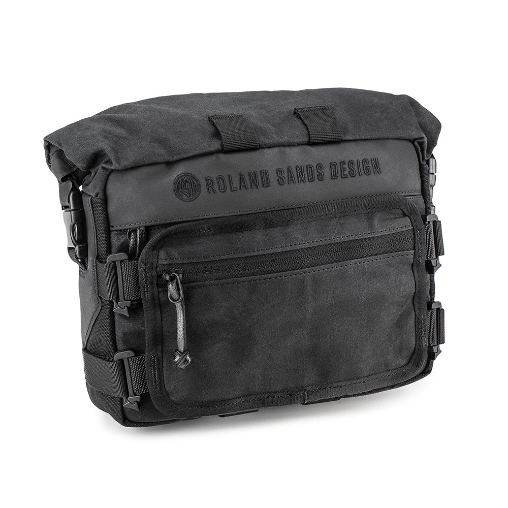 Kriega Roland Sands Design Roam Handlebar Bag - Black