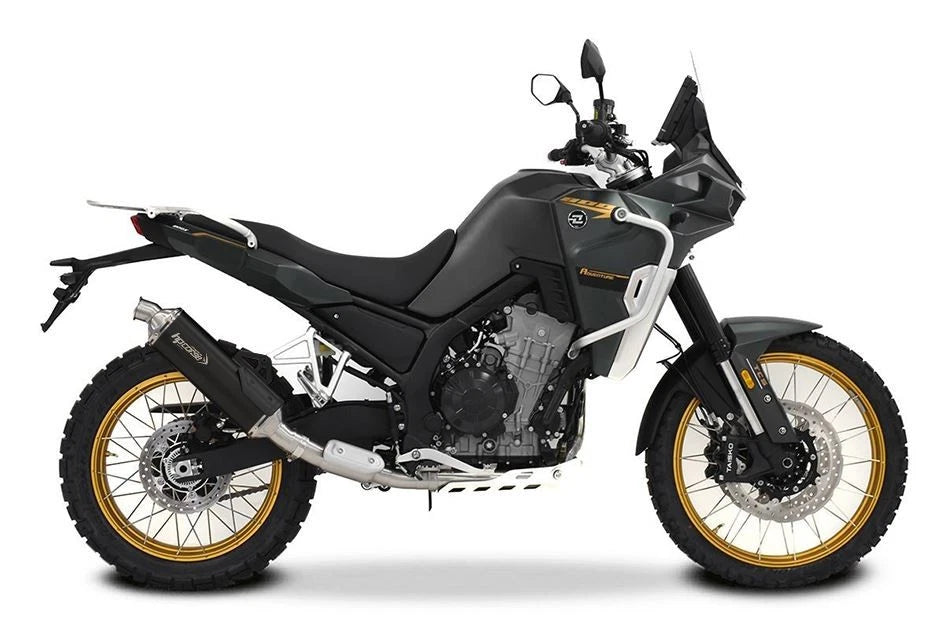 Kove 800 Pro / Rally / GT - HP Corse SP-1 Evo Black Coated Titanium Slip-On Kit