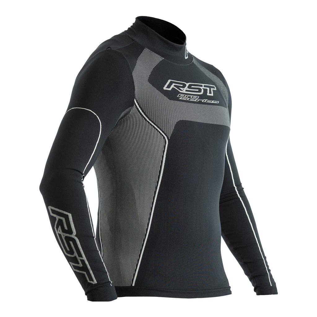 Tech X Coolmax Mens Long Sleeve Top - Black