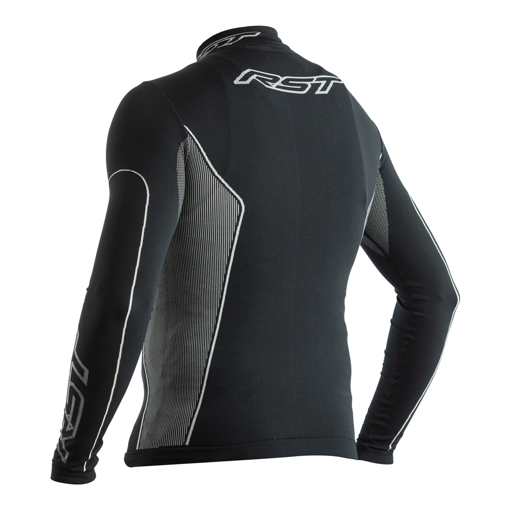 Tech X Coolmax Mens Long Sleeve Top - Black