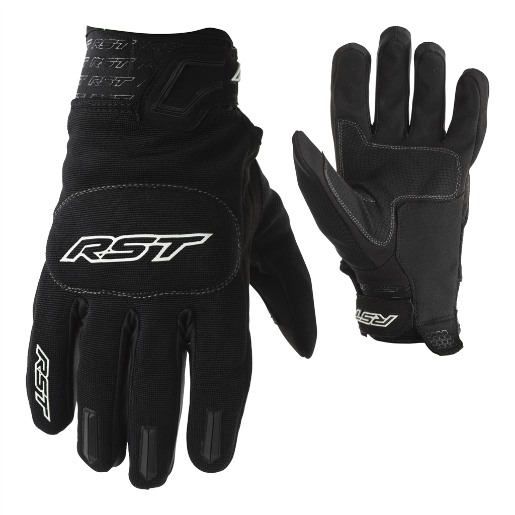 RST Rider CE Mens Glove - Black / White