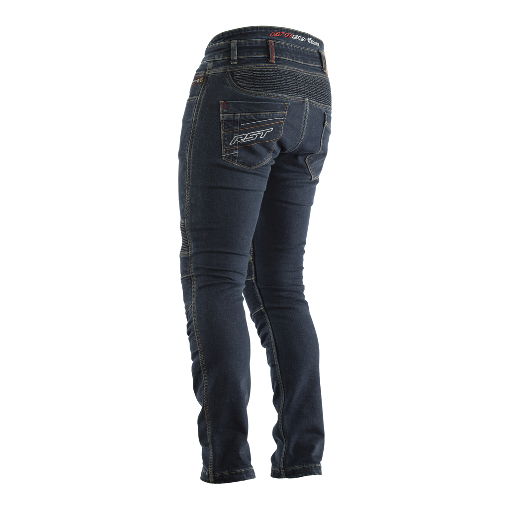 RST Kevlar® Tech Pro Short Leg CE Mens Textile Jeans - Dark Wash Blue