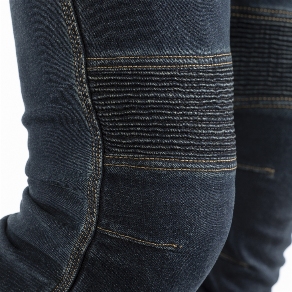 RST Kevlar® Tech Pro Short Leg CE Mens Textile Jeans - Dark Wash Blue