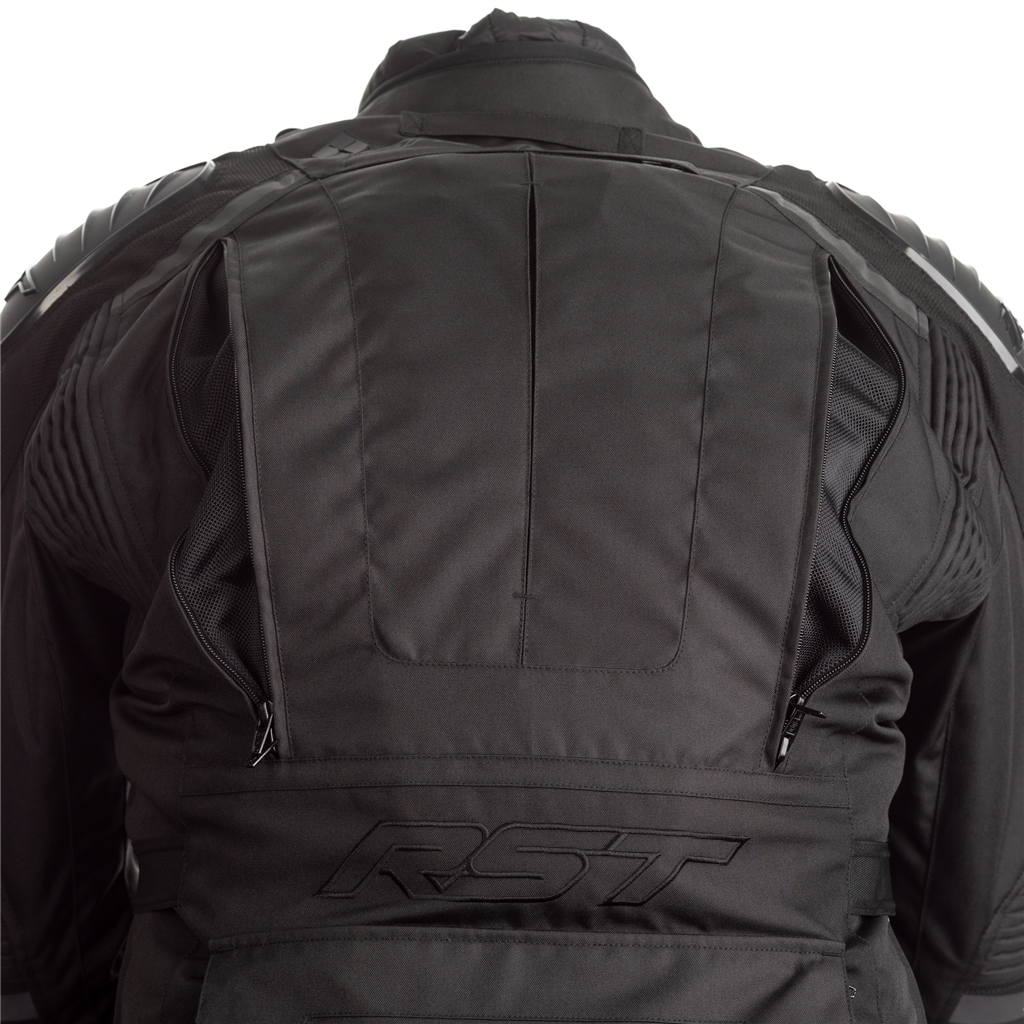 Pro Series Adventure-X CE Mens Textile Jacket - Black / Black