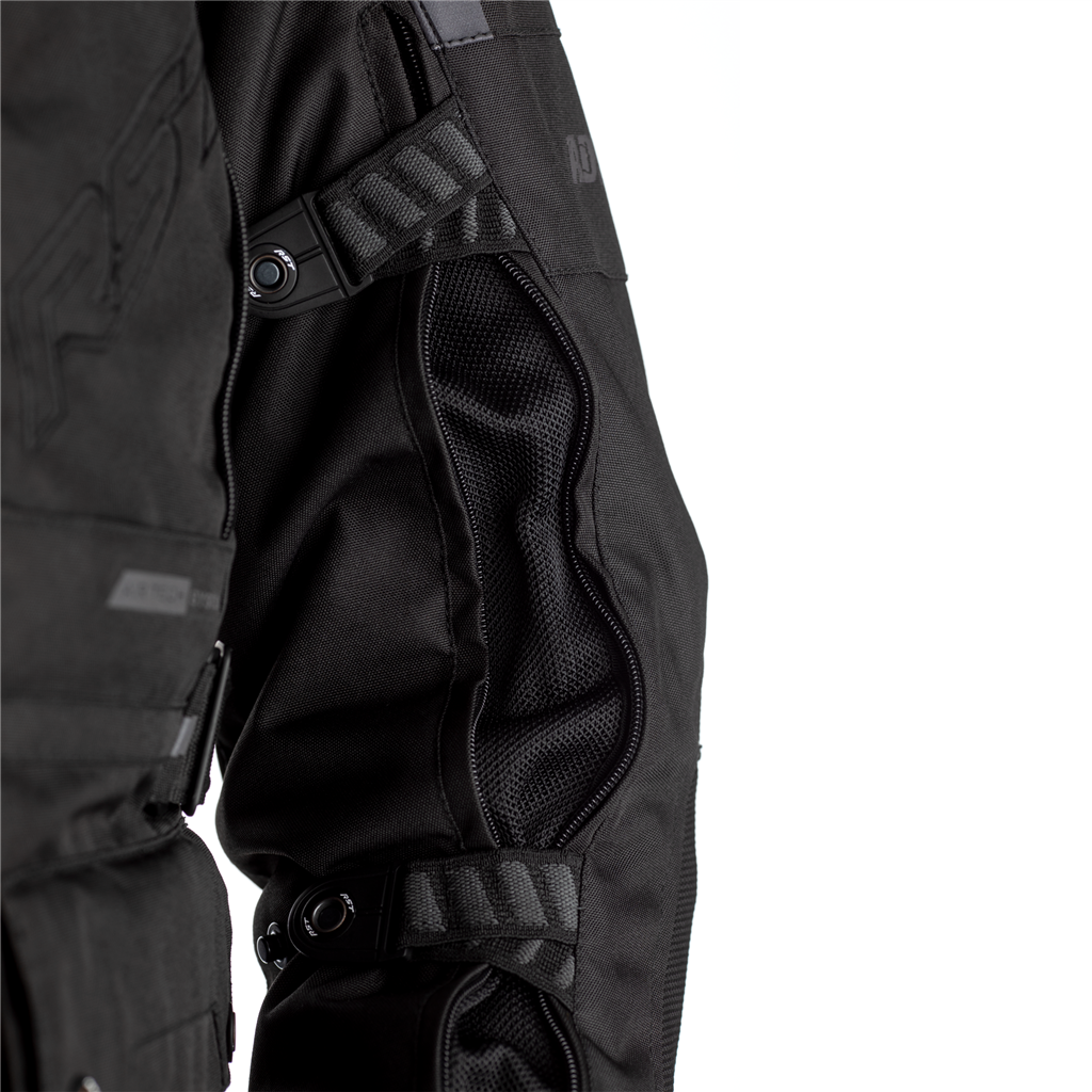 Pro Series Adventure-X CE Mens Textile Jacket - Black / Black