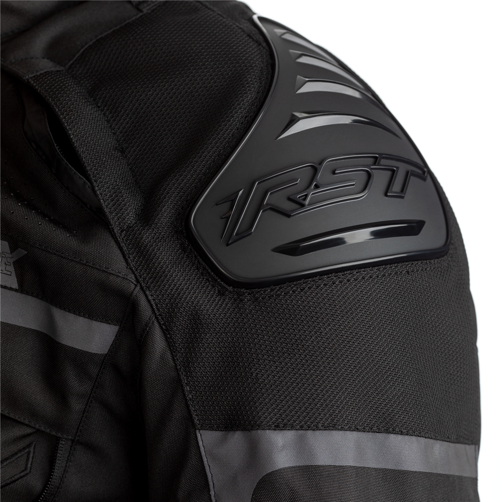 Pro Series Adventure-X CE Mens Textile Jacket - Black / Black