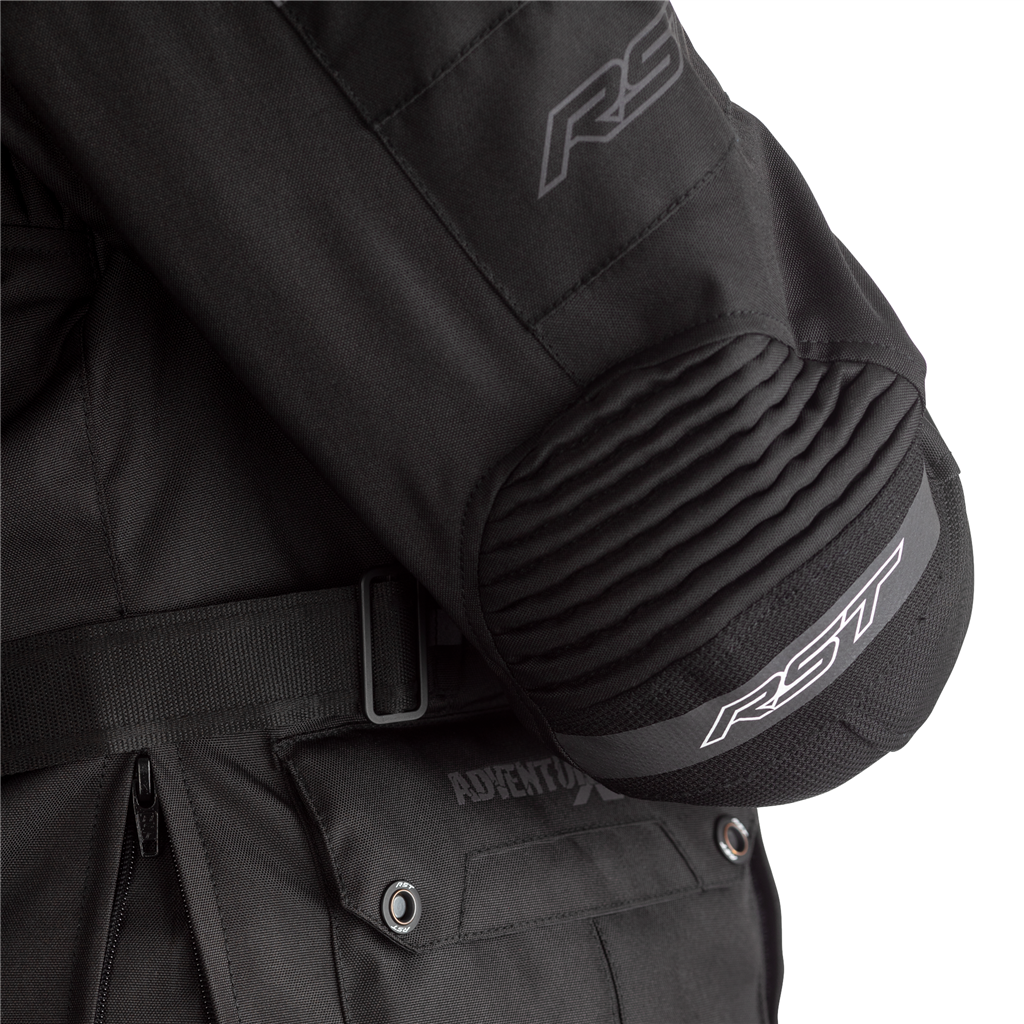 Pro Series Adventure-X CE Mens Textile Jacket - Black / Black