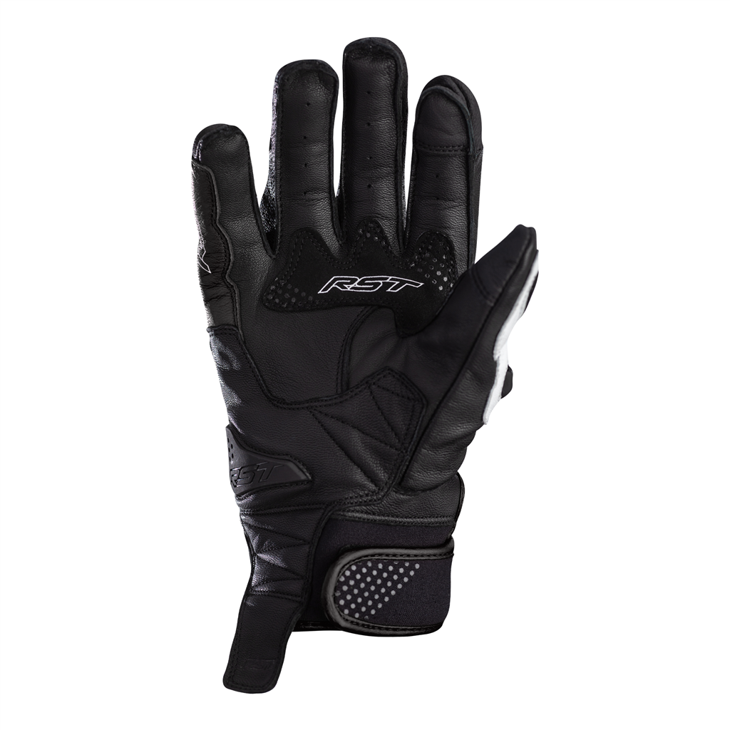RST Freestyle 2 CE Mens Glove - Black / White / White